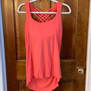 EUC Lululemon Wild Tank Drape Open Back 10